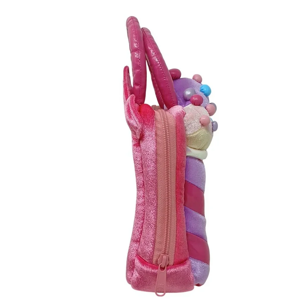 Wonderland Bakery Plush Castle Insulated Tote Bag Pink & Lavender 3D Plush #D-47